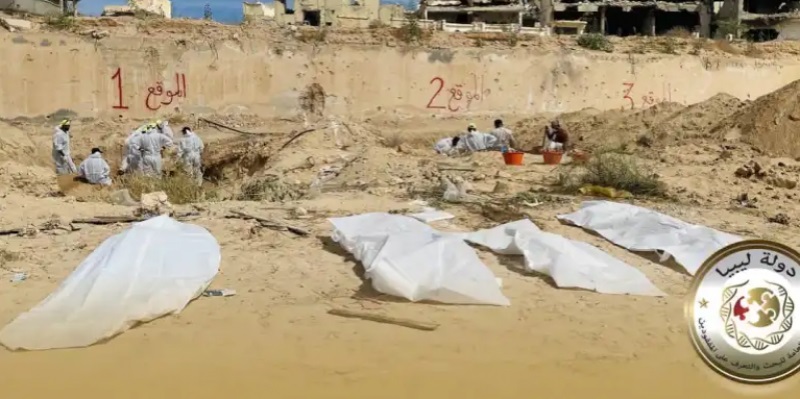 Libye : 42 cadavres découverts dans une fosse commune à l’intérieur d’une école
