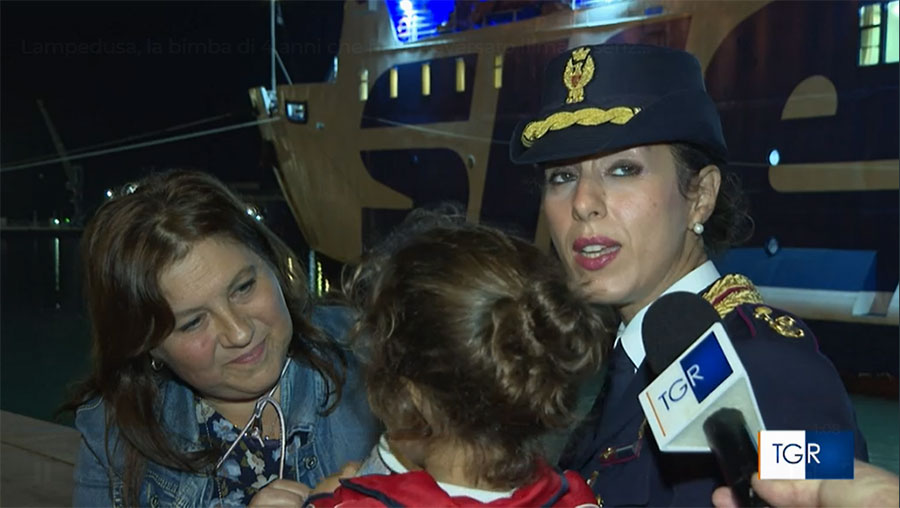 La petite tunisienne arrivée sur les côtes italiennes dans une barque de migrants mise sous la tutelle d’une avocate italienne