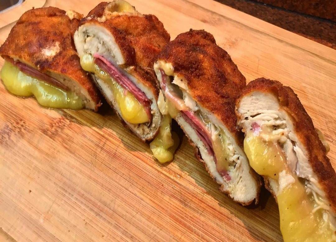 Recette :  cordon bleu 