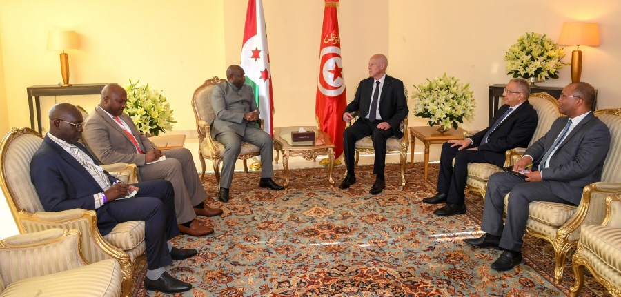 Tunisie – Le président du Burundi voudrait l’ouverture d’ambassades dans les deux pays