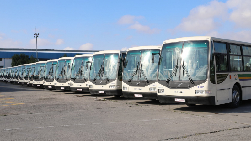 Kasserine : Acquisition de 5 nouveaux bus destinés au transport urbain