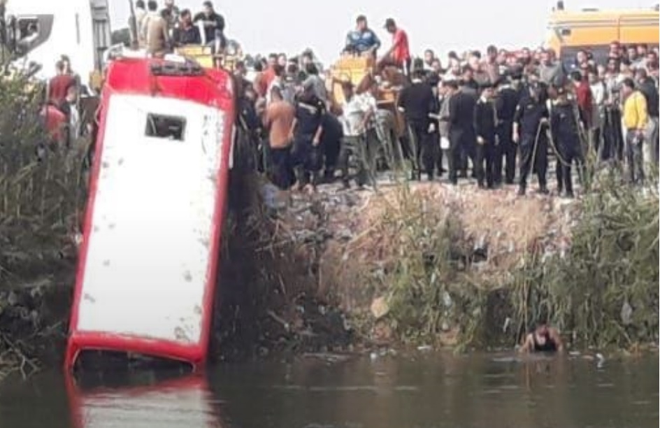Egypte : 19 morts dans la chute d’un bus dans un canal