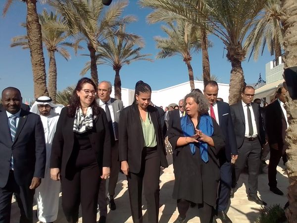 Surprise : La représentante du Maghreb à l’OIF Mme Haoua Acyl inaugure le village de la francophonie