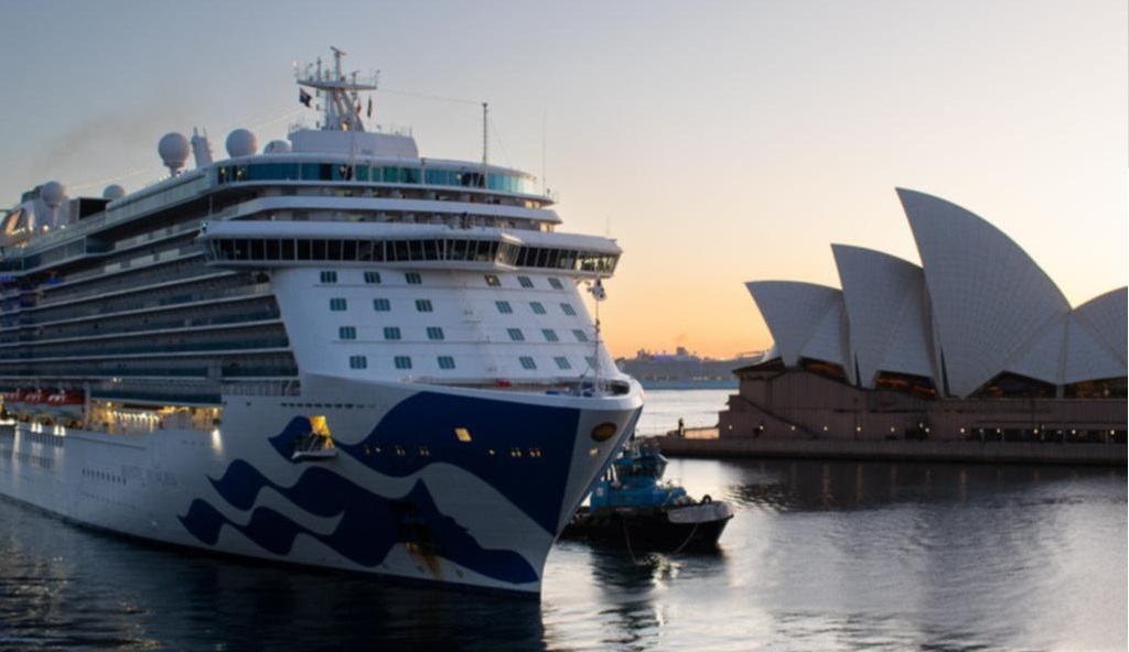 Alerte en Australie à cause de l’arrivée d’un navire rempli de passagers infectés au covid