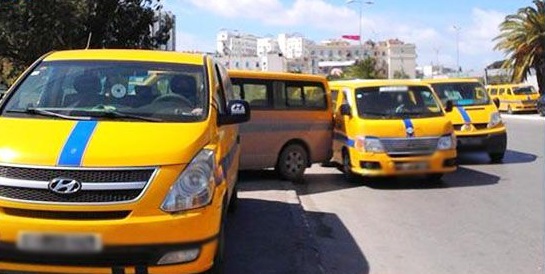 Tunisie – Les taxis collectifs de l’Ariana commencent une série de manifestations de protestations