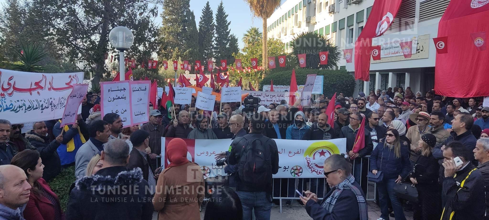 UGTT-Fédération générale de l’agriculture: Rassemblement des professionnels du secteur [Photos]