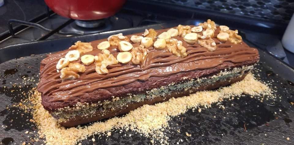 Recette : gâteau chocolat noisette