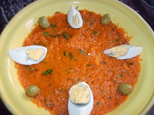 Recette : Omek houria (Salade tunisienne aux carottes)