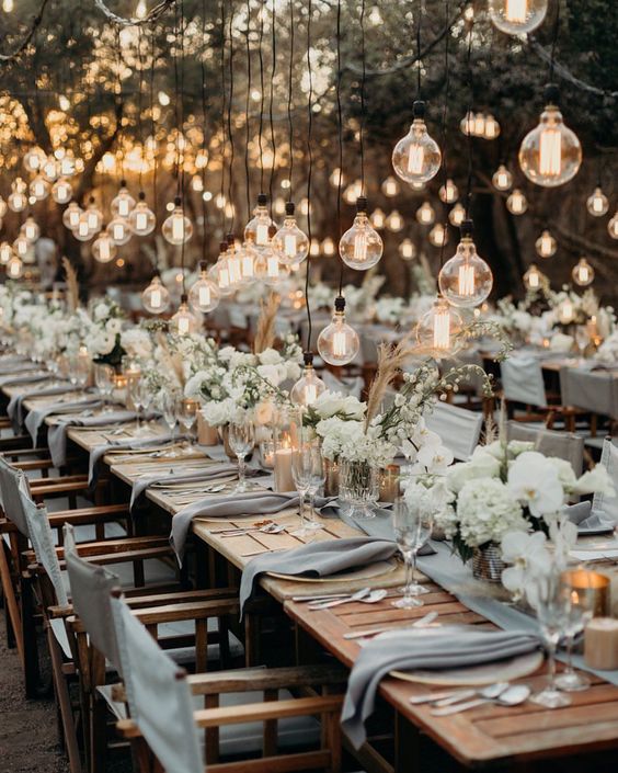 Les idées déco pour une table de mariage inoubliable!