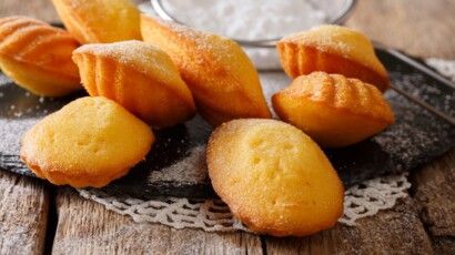 Madeleines au citron