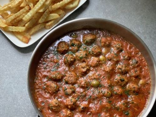 Recette Marqa de boulettes aux légumes à la tunisienne