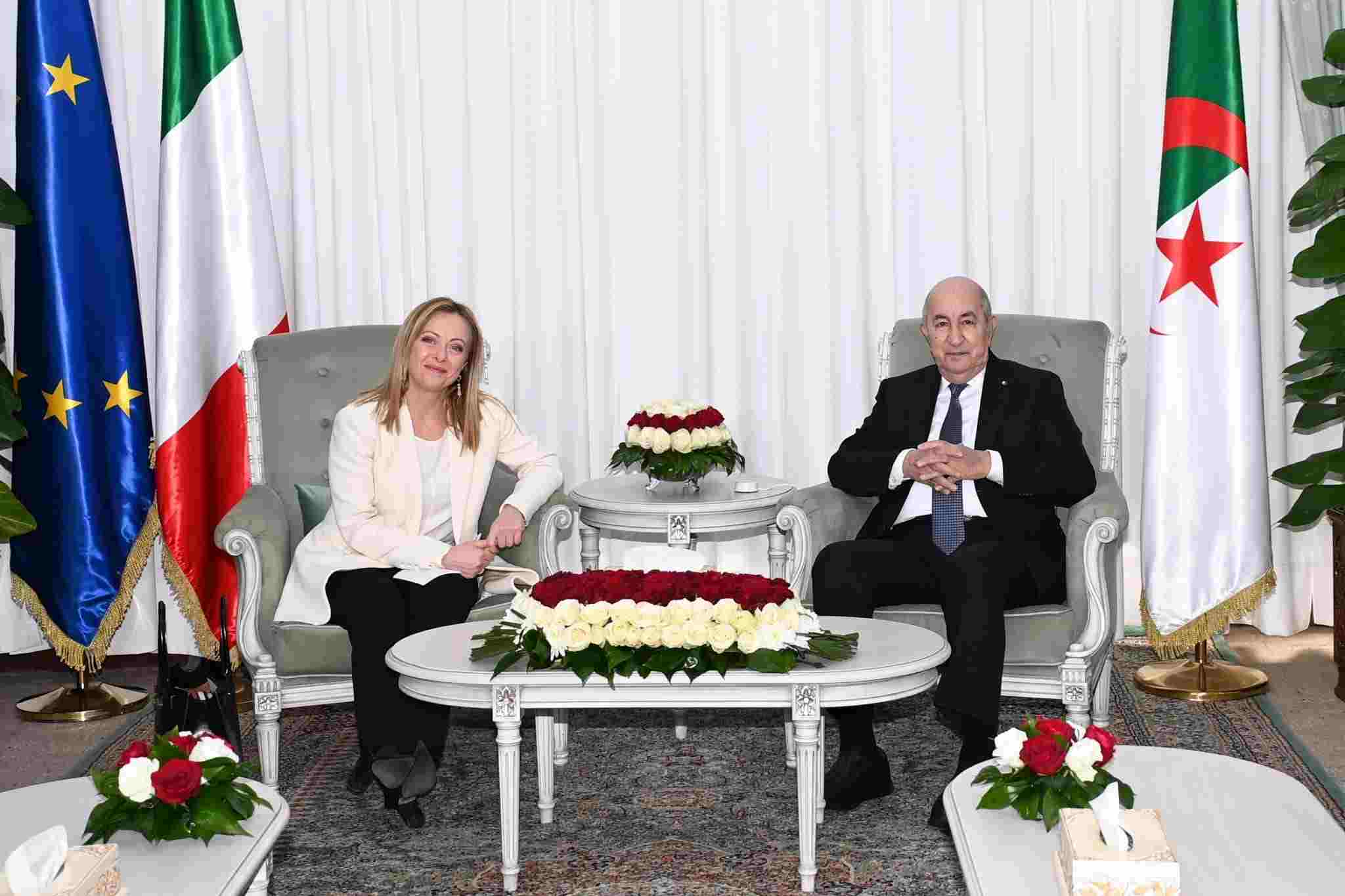 Algérie-Italie : Même avec l’extrême droite “Business as usual” et du gros