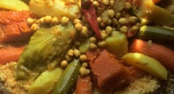 Recette : Couscous aux légumes