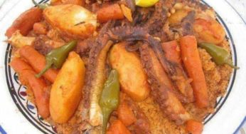 Recette : Couscous karnit (au poulpe)