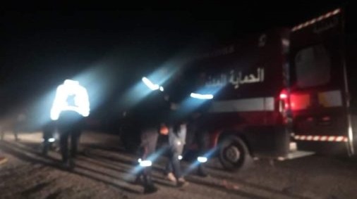 Tunisie – IMAGES : Un mort et six blessés dans un accident de la route à Ghardimaou