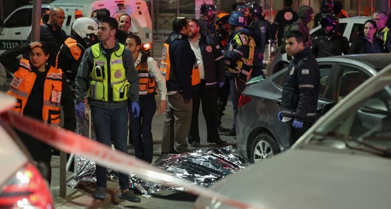 Sept morts dans une fusillade près d’une synagogue à Jérusalem-est