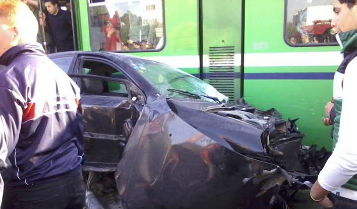 Tunisie – Cinq blessés graves dans la collision entre le métro et une voiture légère