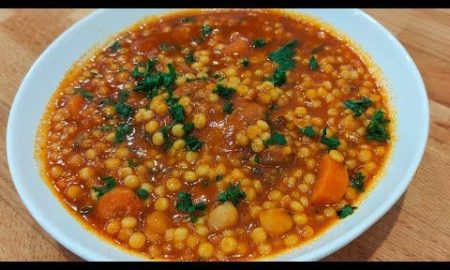 Leblebi : soupe de pois chiches tunisienne Recette