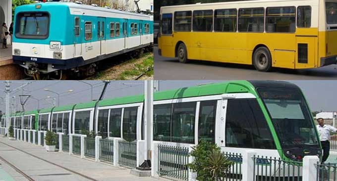 Tunisie – Perturbations attendues demain dans les réseaux des transports en commun sur Tunis