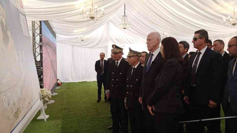 Le chef de l’Etat Kais Saied inaugure l’autoroute Gabès-Médenine (Photos)