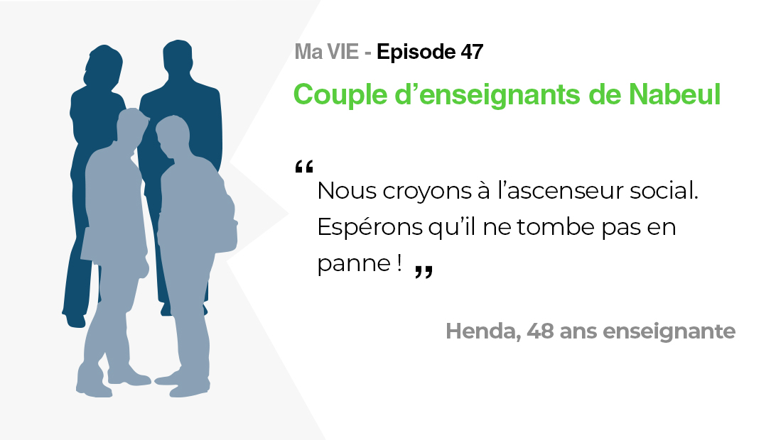 Ma vie: Couple d’enseignants de Nabeul