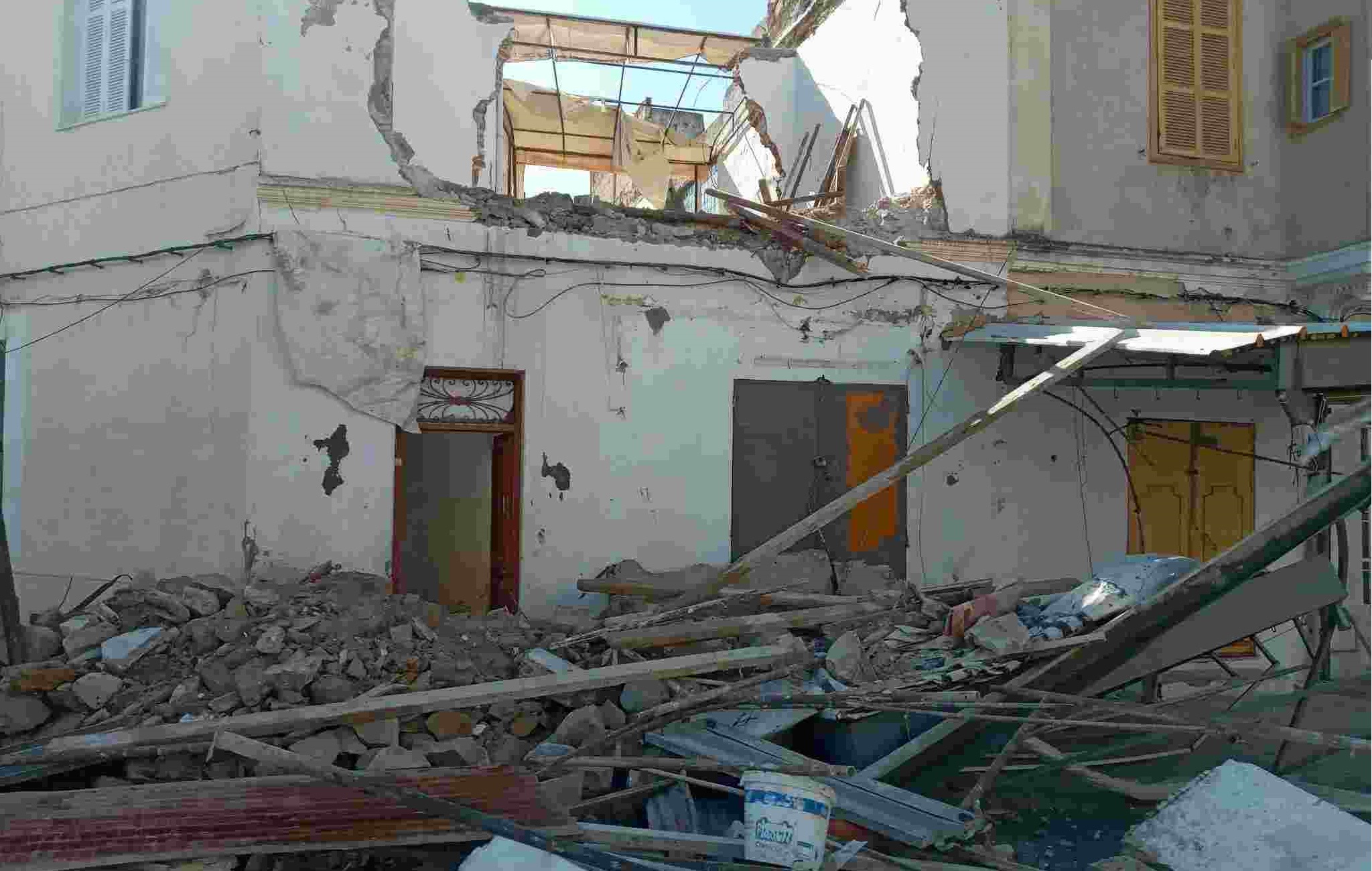 Tunisie – Bizerte : Deux ouvriers blessés dans l’effondrement d’une vieille bâtisse au centre-ville