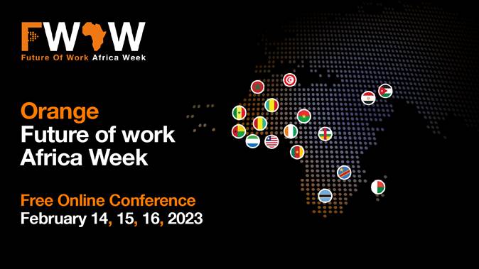 Le réseau Orange Digital Centers d’Afrique et Moyen-Orient organise la conférence en ligne « Future of work Africa Week » les 14, 15 et 16 février prochains