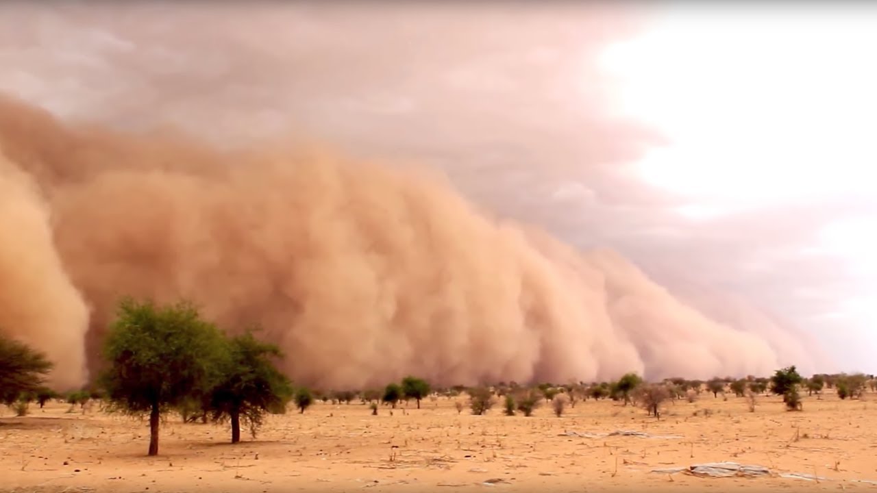 Alerte Météo: Des tempêtes de sables spectaculaires au sud tunisien