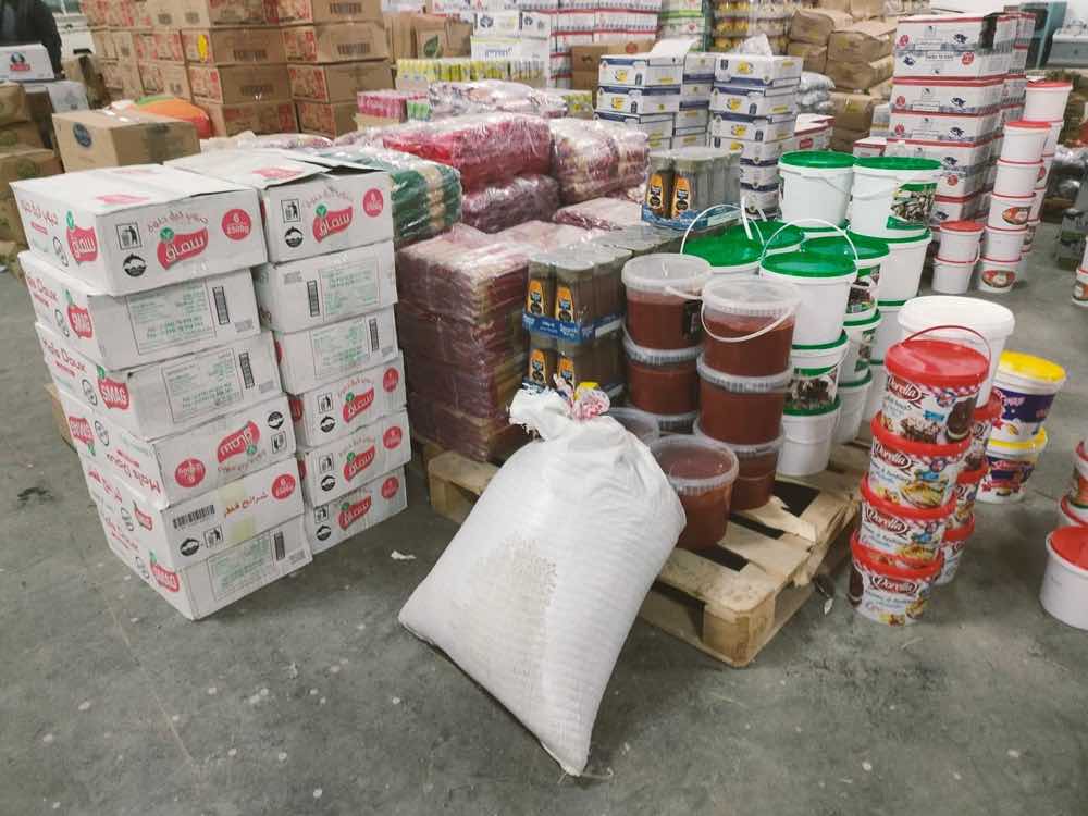 Sfax: Saisie de plusieurs produits alimentaires de base d’une valeur de 500 mille dinars [Photos]
