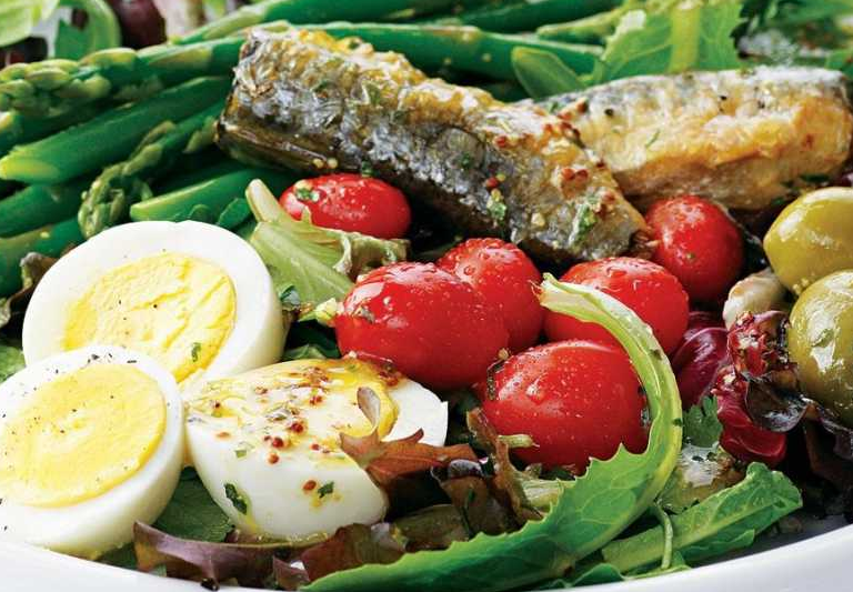 Recette Salade de sardines