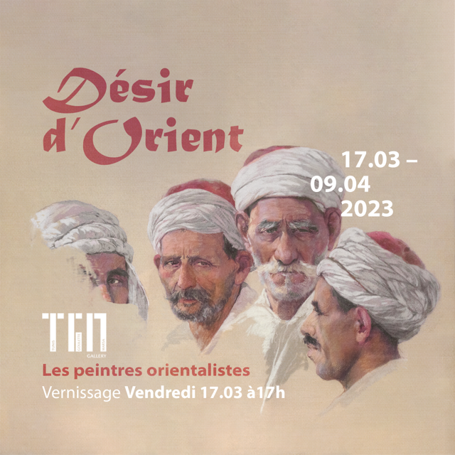 “Désir d’Orient”, une exposition à découvrir à TGM galerie