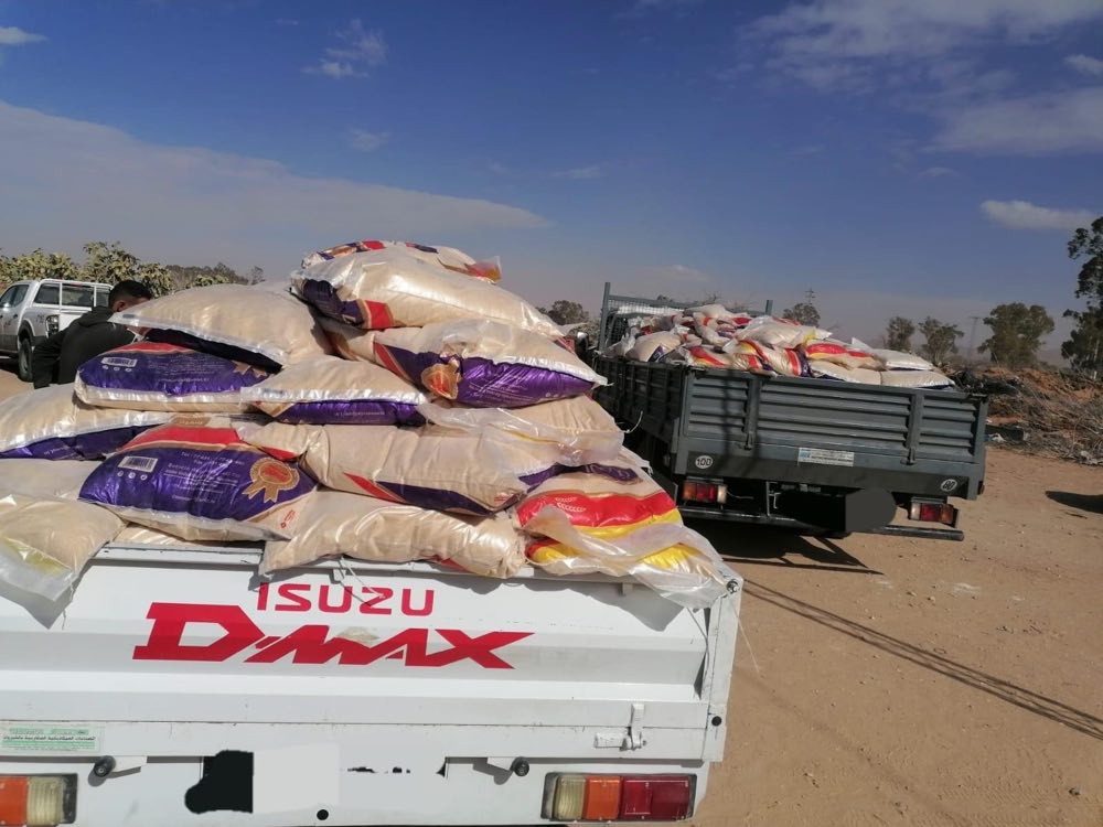 Sidi Bouzid : Saisie de tonnes de denrées alimentaires de base