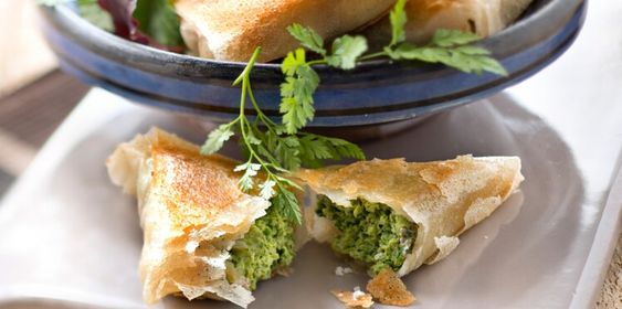 Recette : Brick épinards et viande hachée