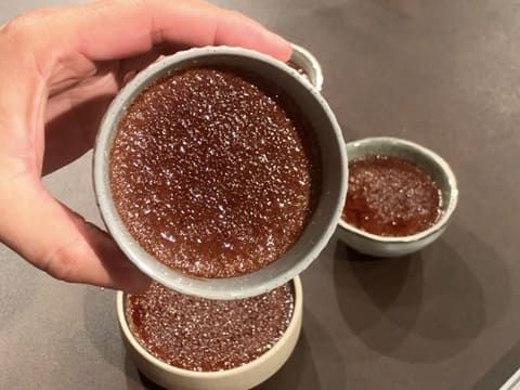 Recette : Crème brûlée au chocolat