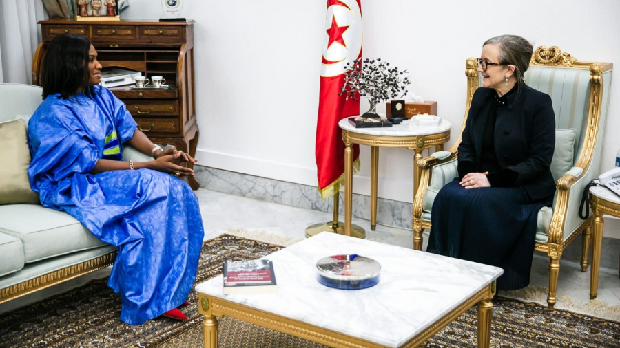 Bouden donne un précieux coup de main : Elle reçoit l’ambassadrice du Sénégal