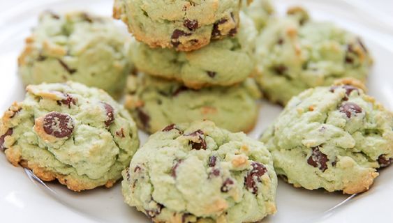 Recette : Cookies à la pistache et pépites de chocolat