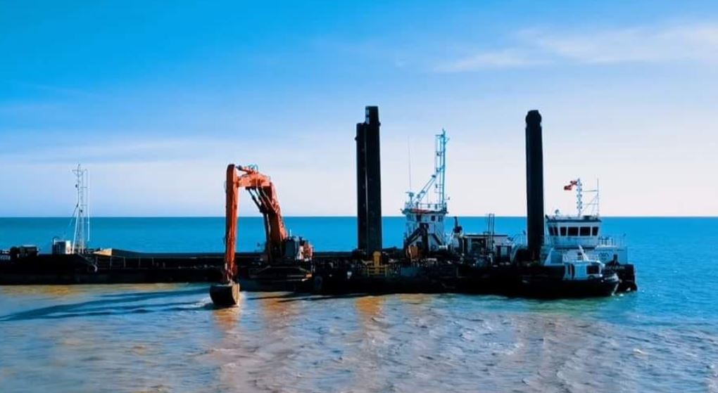 Etat d’avancement des travaux de la station de dessalement de l’eau de mer à Sfax [Photos]