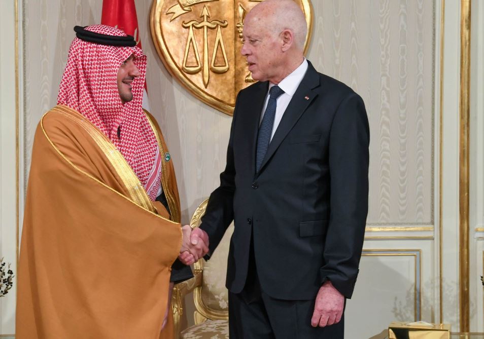 Kais Saïed reçoit le ministre saoudien de l’Intérieur