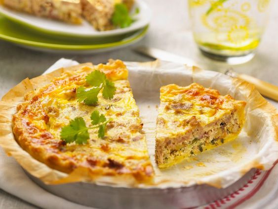 Recette : Quiche feuilletée au thon