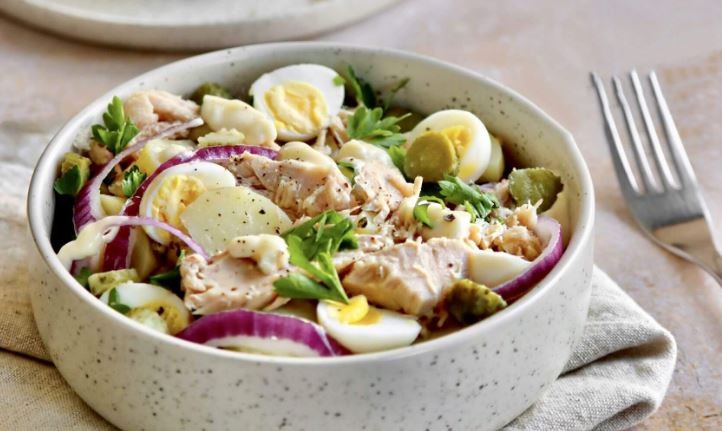 Recette : Salade de pommes de terre au thon