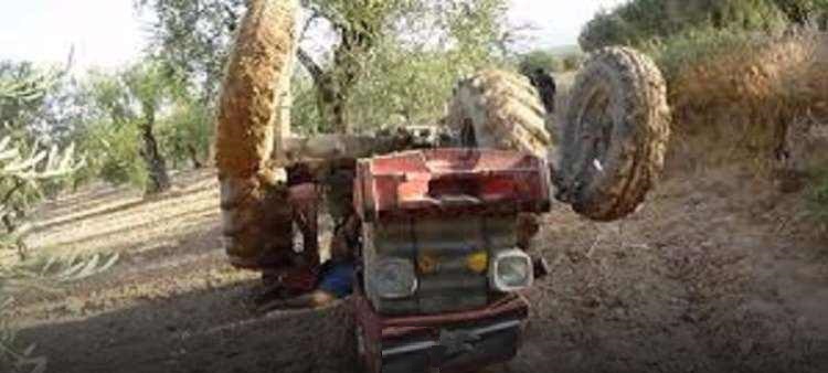 Tunisie : Bizerte : Mort d’un agriculteur dans le renversement de son tracteur