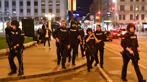 Autriche-La police se déploie à Vienne en raison d’une menace d’attaque islamiste