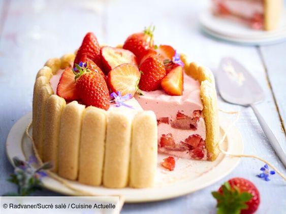 Recette : Charlotte aux fraises