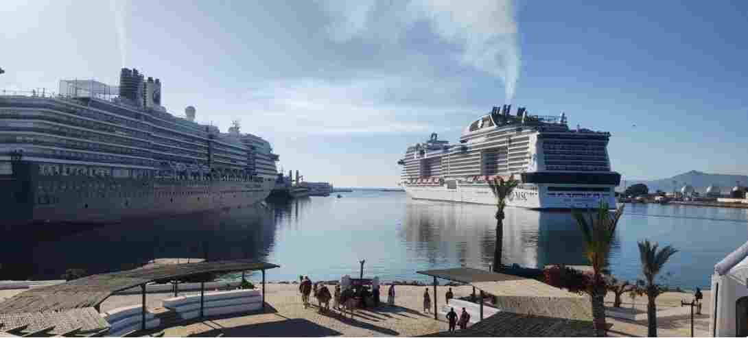 Tunisie – Port de La Goulette : Plus de 7000 croisiéristes à bord de deux paquebots