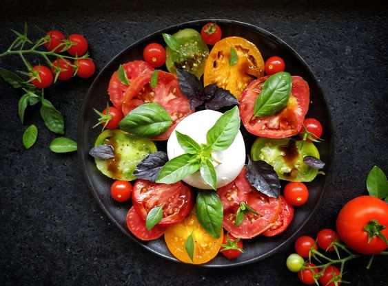 Recette Salade de tomates et burrata