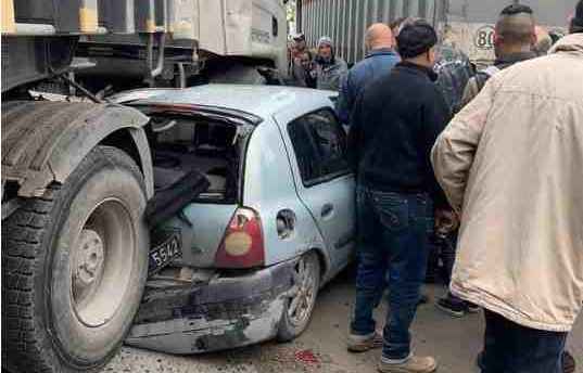 Tunisie – Bizerte : Trois blessés dans un spectaculaire accident de la route