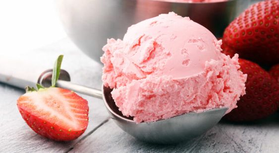 Recette Glace à la fraise maison facile