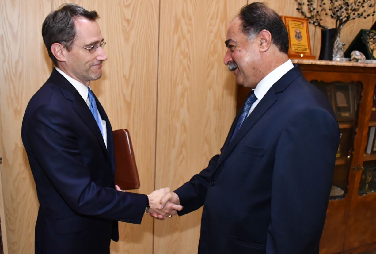 Le ministre de l’Intérieur et l’ambassadeur américain discutent du sujet de la lutte contre le terrorisme