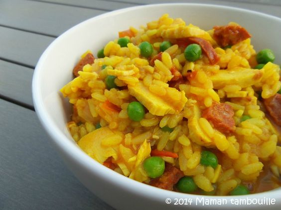 Recette Paella rapide