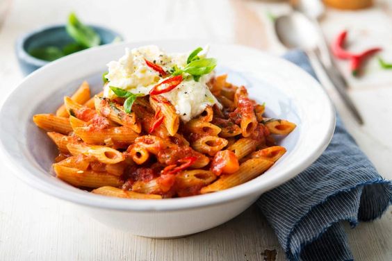 Recette penne gourmande express